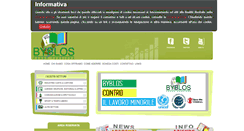 Desktop Screenshot of fondobyblos.it